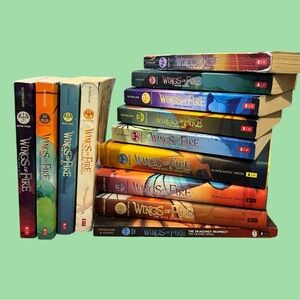 13 Books Wings Of Fire Series by Tui T. Sutherland Books 1-12 & 1 Graphic Novel